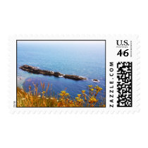 Seascape - Jurassic coast Postage Stamp
