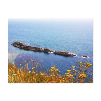 Beautiful seascape , Jurassic coast , United Kingdom