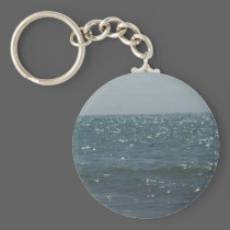 Seascape, on the Waves keychains