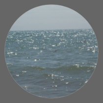 Seascape, on the Waves stickers