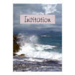 Seascape Party Announcement Invitation