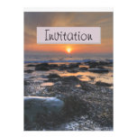 Seascape Party Announcement Invitation