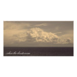seascape customized photo card