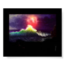 Seascape Print/ Poster by Kaleyedoscopeyes Seascape Print/ Poster
