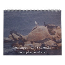 Seascapes - 2008 calendar by pharrisart Seascapes - 2008 calendar