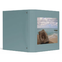 Seashell Beach Paradise Vinyl Binders