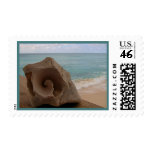 Seashell Beach Paradise Postage Stamps