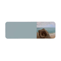 Seashell Beach Paradise Return Address Label