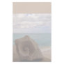 Seashell Beach Paradise Stationery