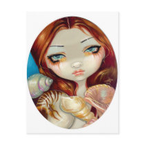 "Seashell Beauty" Postcard by strangeling "Seashell Beauty" Postcard