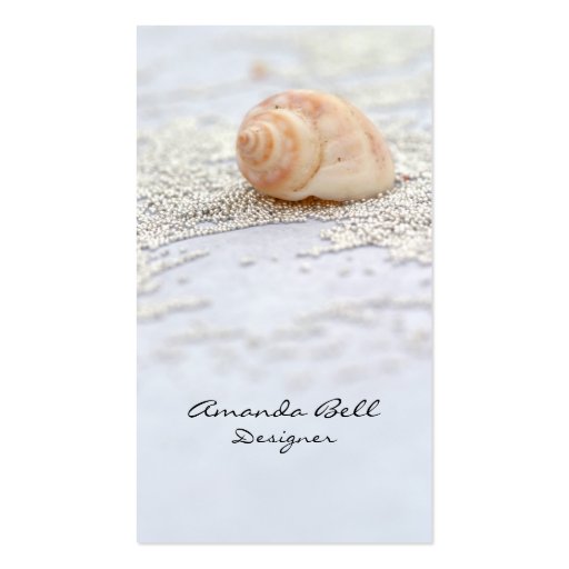 Seashell Business Card