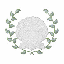 Seashell embroidered shirts by ZazzleEmbroidery Seashell embroidered shirts