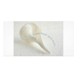 Seashell, I can hear you now Personalized Photo Card