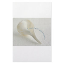 Seashell, I can hear you now stationery