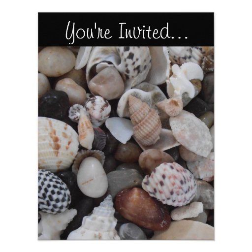 Seashell Invitation