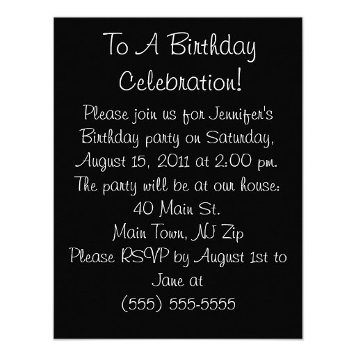 Seashell Invitation