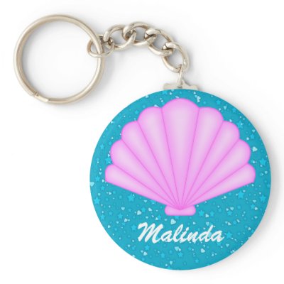 Seashell Keychain by SRF