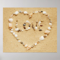 Seashell Love Poster