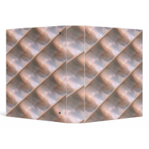Seashell Stripes 3 Ring Binder