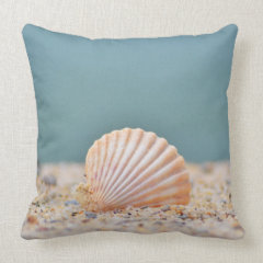 Seashell Throw Pillow
