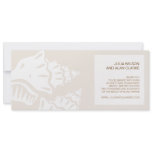 Seashell Wedding Invitations Elegant Modern Design