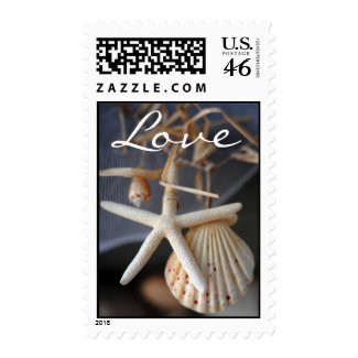 Seashell Wedding Stamp