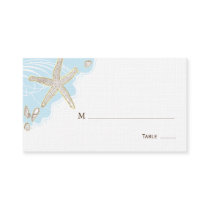 Seashell Wedding Table Place/Seating Card Business Cards