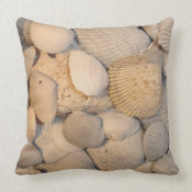 Seashells throwpillow