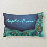 Seashells and Surf - Personalize Throw Pillow