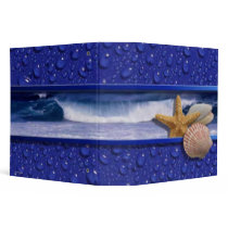 Seashells Avery Binder by Paper_Products Seashells Avery Binder