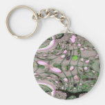 Seashells Fractal Keychain