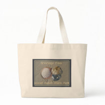 Seashells Greetings From IBSP Seaside Park NJ Canvas Bag