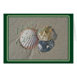 Seashells Merry Christmas Series Greeting Cards