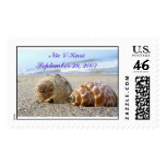 Seashells, Nic & Kari Postage Stamp