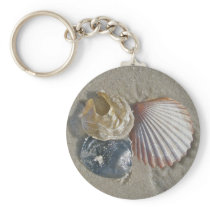 Seashells on the Beach Coordinating Items Keychains