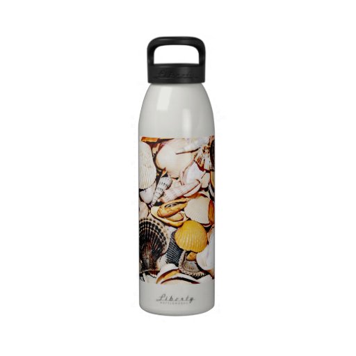 Seashells Pattern Reusable Water Bottles