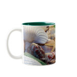 Seashells Starfish & Beach Glass Mug