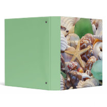Seashells & Starfish Binder