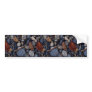 Seashore beach stones bumper sticker