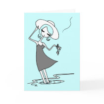 Seashore greeting card (C26) by pocketsfulloflove Seashore greeting card (C26)