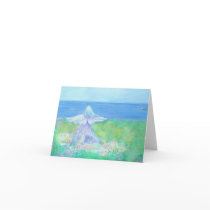 Seaside Angel Notecard