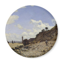 Seaside at Honfleur (1864) magnets