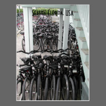Seaside Florida bicycles postcards