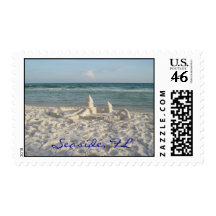Seaside Florida custom postage stamps