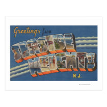 Seaside Heights, New Jersey - Large Letter Scene postcards