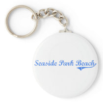 Seaside Park Beach Connecticut Classic Design Key Chains