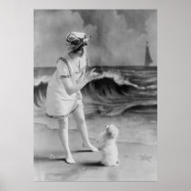 Seaside Pet Tricks, 1910s Posters