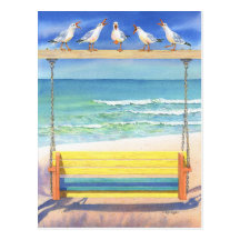 Seaside Serenade Postcards