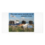 Seaside tranquility customized photo card