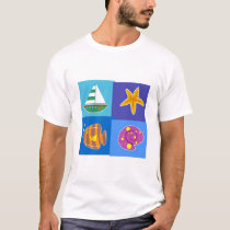 Seaside t-shirts by prawny Seaside t-shirts